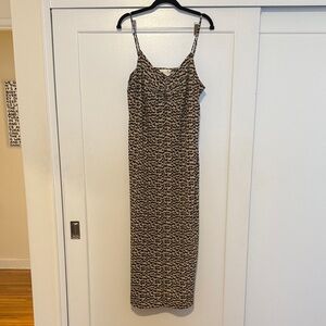 H&M Animal Print Maxi Dress